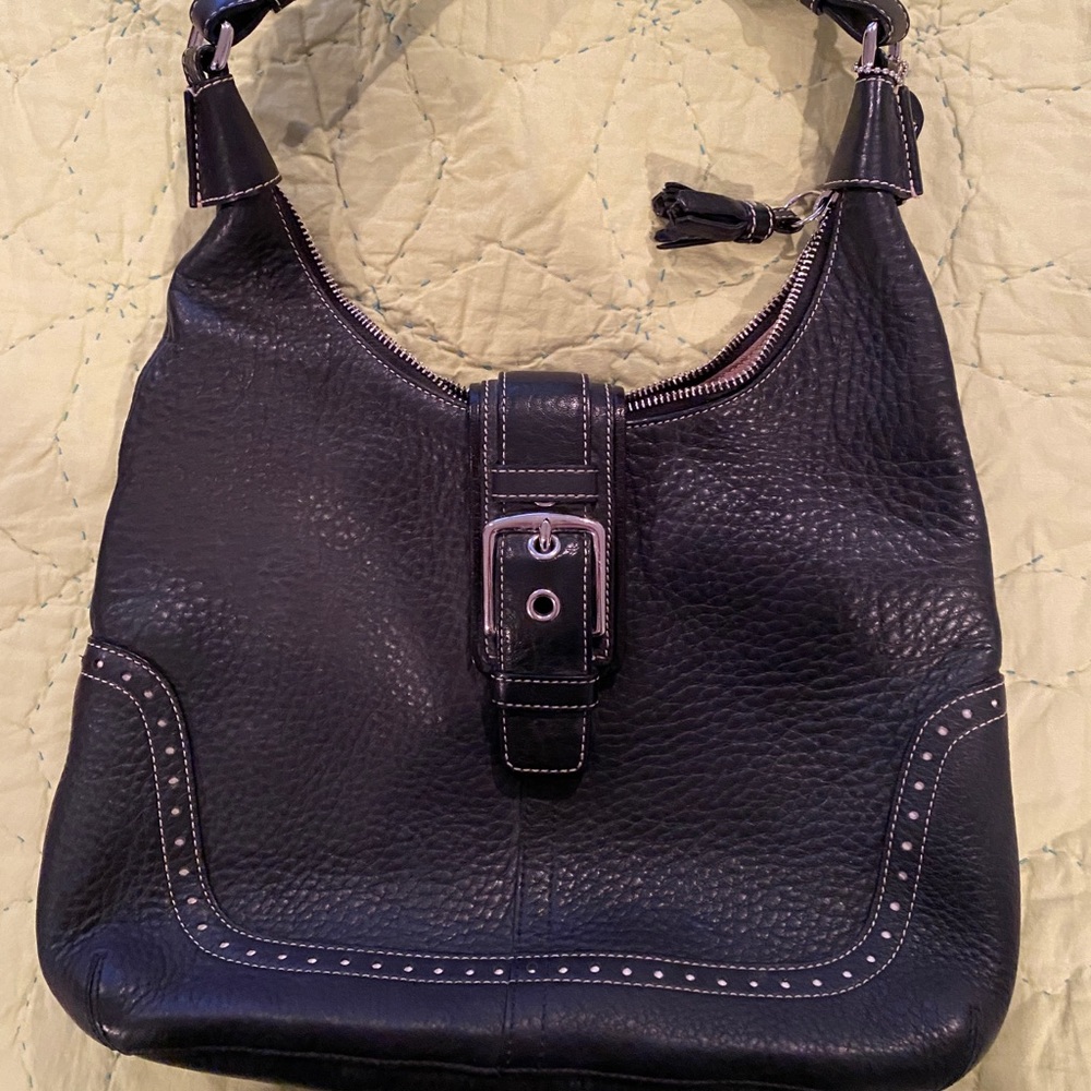 Coach leather purse